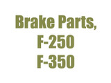 Brake Parts F250, F350 1999-2004 Dana 60F